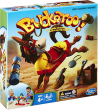 Load image into Gallery viewer, Look out, this is one moody mule!  Buckaroo will have all the family on the edge of their seats waiting for the angry mule to buck.  Be careful, he's ready to buck at any moment! Stack his saddle high to kick up some fun!