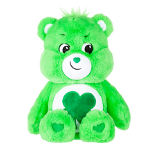Load image into Gallery viewer, Good Luck Bear is loaded with Luck, and good things follow him wherever he goes.  You might say he leads a charmed life! Each bear comes with a special care coin to collect & share! Each coin includes a way to share your care by showing others how much you care out loud! Say! Show it! Share it!