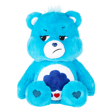 Load image into Gallery viewer, Grumpy may be a bit of a grouch, but his grumpiness reminds us that it's okay to be grumpy sometimes - as long as it doesn't last too long.  Each bear comes with a special care coin to collect & share! Each coin includes a way to share your care by showing others how much you care out loud! Say! Show it! Share it!