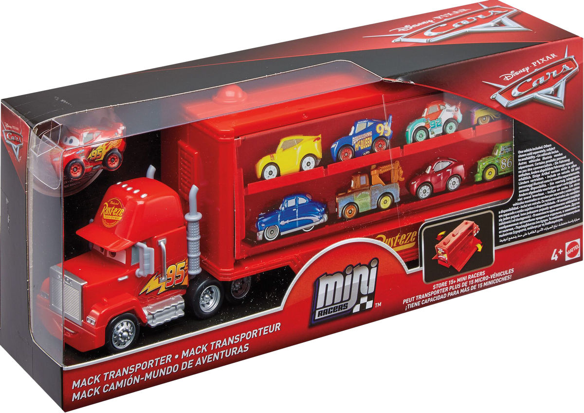 Cars Mini Racers Mack Truck Transporter Humpty Dumpty Toys