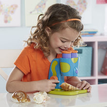 Load image into Gallery viewer, Does your child love science? Explore your world with My First Microscope.  Ignite the spark in every child! There is a light inside all of us that shines brightest when we are playing.  Specimin tray holds flat and 3D objects so your child can investigate all kinds of wonderful objects.