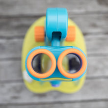 Load image into Gallery viewer, Does your child love science? Explore your world with My First Microscope.  Ignite the spark in every child! There is a light inside all of us that shines brightest when we are playing.  Specimin tray holds flat and 3D objects so your child can investigate all kinds of wonderful objects.