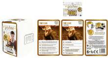 Load image into Gallery viewer, How well do you know Harry Potter and the Wizarding World? Well now is your chance to show just how well you know Harry, Hermione and Ron with Top Trumps Quiz with a Twist. There are 500 questions all about Harry Potter, it's the ultimate quiz for all Potter heads! Makes a great travel game and a fantastic stocking present at Christmas!