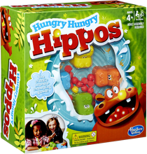 Load image into Gallery viewer, Who's a Hungry Hippo? Join the frenzy as you release the marbles, race to make your hippo chomp and gobble the most marbles to win! You'll have a chomping good time with this classic game of Hungry Hippo's