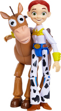 Load image into Gallery viewer, Jessie & Bullseye come to life! Boys and Girls will love to pretend that these lovable characters are alive as they reenact scenes from Toy Story,  Jessie & Bullseye are best pals and your little one can take them on adventures where ever they go.