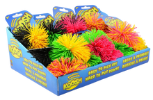 Load image into Gallery viewer, Who remembers Koosh Balls? The original fidget toy! Easy to pick up but hard to put down! this fun ball is great to play catch with indoors or outdoors, why not try 3 to juggle with? This rubber pom pom ball is #unputdownable! Amazing for little ones or adults can use this a s a stress ball on their desk!

