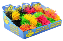 Load image into Gallery viewer, Who remembers Koosh Balls? The original fidget toy! Easy to pick up but hard to put down! this fun ball is great to play catch with indoors or outdoors, why not try 3 to juggle with? This rubber pom pom ball is #unputdownable! Amazing for little ones or adults can use this a s a stress ball on their desk!