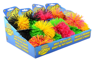 Who remembers Koosh Balls? The original fidget toy! Easy to pick up but hard to put down! this fun ball is great to play catch with indoors or outdoors, why not try 3 to juggle with? This rubber pom pom ball is #unputdownable! Amazing for little ones or adults can use this a s a stress ball on their desk!