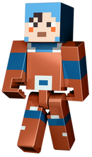 Load image into Gallery viewer, These large figures from the famous Pixelated video game Minecraft will be your childs favourite toy if they are obsessed with playing it! The Hex character is exactly as you would see it in the video game Minecraft.
