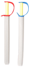 Load image into Gallery viewer, The Pirate Foam Sword is ideal for imaginative play. The soft foam makes the sword ideal for younger children. This foam sword either comes with a red or blue handle, colour will be picked at random.