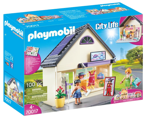 Playmobil Fashion Boutique is the ultimate toy for any little girl who loves to pretend she's shopping just like Mummy, does your little one love Fashion? This is the toy for her!