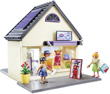 Load image into Gallery viewer, Playmobil Fashion Boutique is the ultimate toy for any little girl who loves to pretend she's shopping just like Mummy, does your little one love Fashion? This is the toy for her!