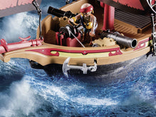 Load image into Gallery viewer, The Playmobil Pirates Ship is the ideal gift for any sailors out there!  Your child will have fun pretending to be a pirate and sailing the seven seas on this fantastic pirate ship!  They can fire canons and make the characters walk the plank!