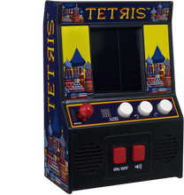 Load image into Gallery viewer, Everybody loves the classic game of Tetris, you can now play this fantastic arcade game in miniature, get ready to be addicted to dropping tetriminos into the slots, by rotating the different shapes.