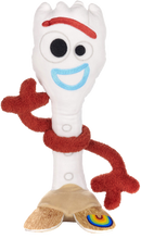 Load image into Gallery viewer, Forky the fantastic well known and lovable character from Toy Story 4, will be every child's best friend! Your little one will want to take this great plush toy with them where ever they go.  Even the box that it comes in is fun, with door hangings to cut out on the back!