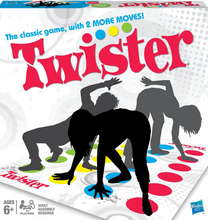 Load image into Gallery viewer, This classic game of twister will bring a twist of fun to any party or get together, spin the wheel to find out which colour spot you need to place your hand or foot, now with 2 more ways to rock the spots, including AIR or SPINNERS CHOICE, you are sure to have even more fun!