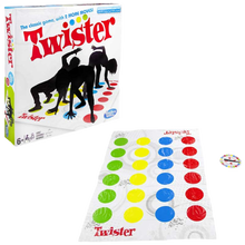 Load image into Gallery viewer, This classic game of twister will bring a twist of fun to any party or get together, spin the wheel to find out which colour spot you need to place your hand or foot, now with 2 more ways to rock the spots, including AIR or SPINNERS CHOICE, you are sure to have even more fun!