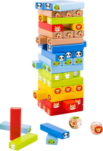 Load image into Gallery viewer, Wooden Stacking Game Animals
