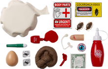 Load image into Gallery viewer, Kids love a practical joke, so parents beware! Your child may be about to leave a whoopee cushion on your chair.  You've been pranked is a collection of classic and new practical jokes, guaranteed to create fun, laughs, screams and horrified faces! Don't worry grown ups, this box contains no dangerous objects! With props for 15 great pranks, plus hints and tips to create another 25 classic jokes that you can perform anywhere using everyday household objects.