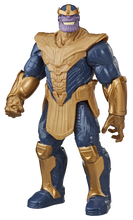 Load image into Gallery viewer, DLX Thanos Action figure brought to you by Hasbro, inspired by Marvel Comics, will be igniting children&#39;s imaginations with this classic Avengers action hero, the evil warlord Thanos will stop at nothing to spread his reign of tyranny across the entire universe.
