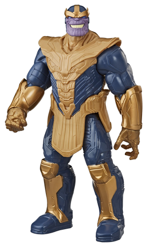 DLX Thanos Action figure brought to you by Hasbro, inspired by Marvel Comics, will be igniting children's imaginations with this classic Avengers action hero, the evil warlord Thanos will stop at nothing to spread his reign of tyranny across the entire universe.
