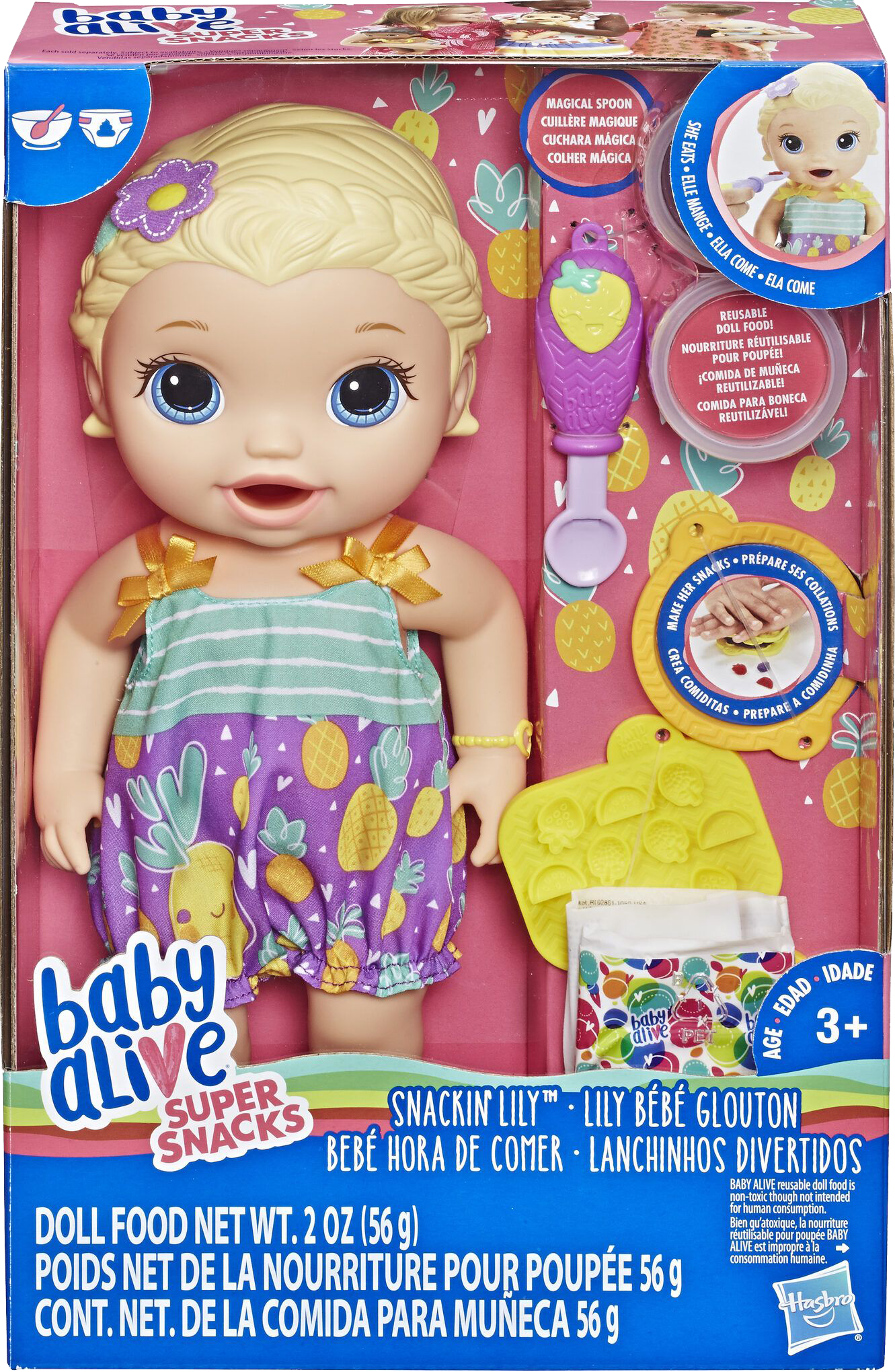 Baby alive snackin treats baby hotsell