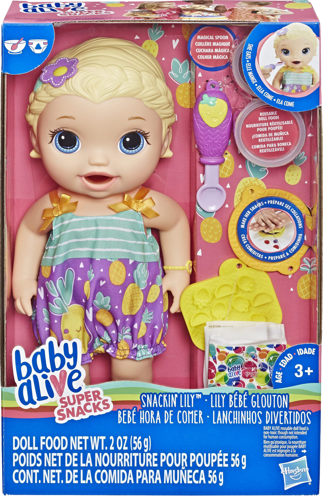 Snackin Lily Doll Baby Alive Super Snackin Baby Alive Snackin Lily