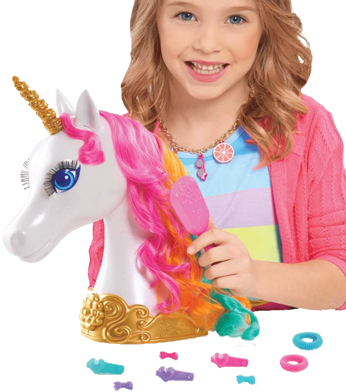 Barbie utopia hot sale unicorn styling head
