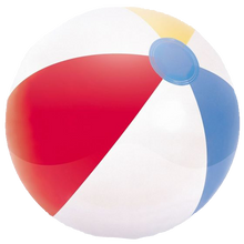 Load image into Gallery viewer, Beach Ball 24&quot;, great for fun days on the beach with the family, who doesn&#39;t love to play catch or volleyball on the beach? how about hitting the ball to each other on summer holidays? if mum and dad will allow the ball is light enough to be using indoors, just make sure you don&#39;t smash anything!  Much fun can be had in the garden with the grandparents too.
