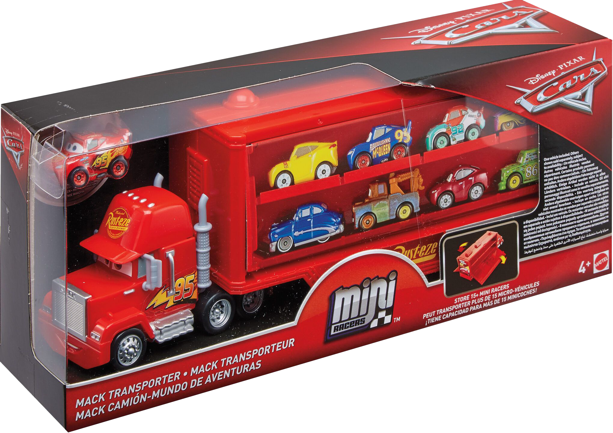 Cars Mini Racers Mack Truck Transporter Humpty Dumpty Toys