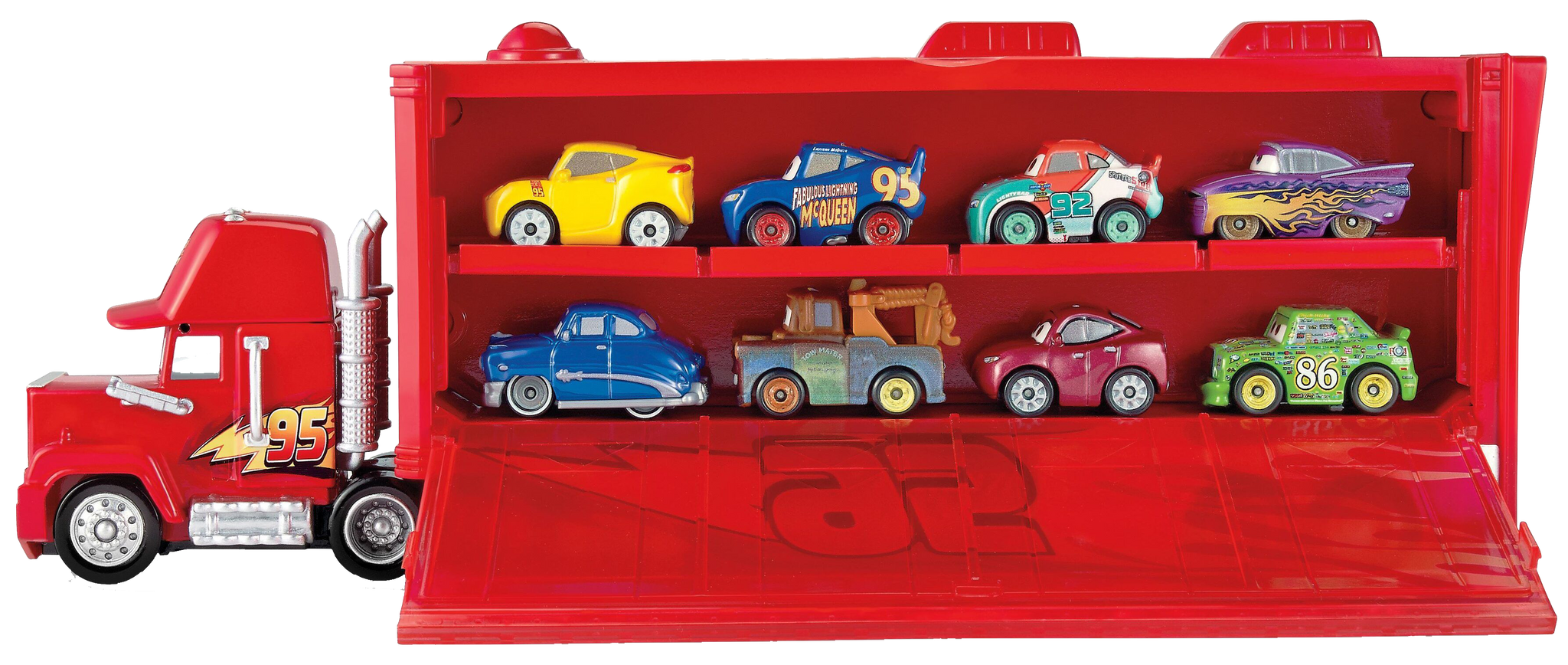 Cars Mini Racers Mack Truck Transporter Humpty Dumpty Toys