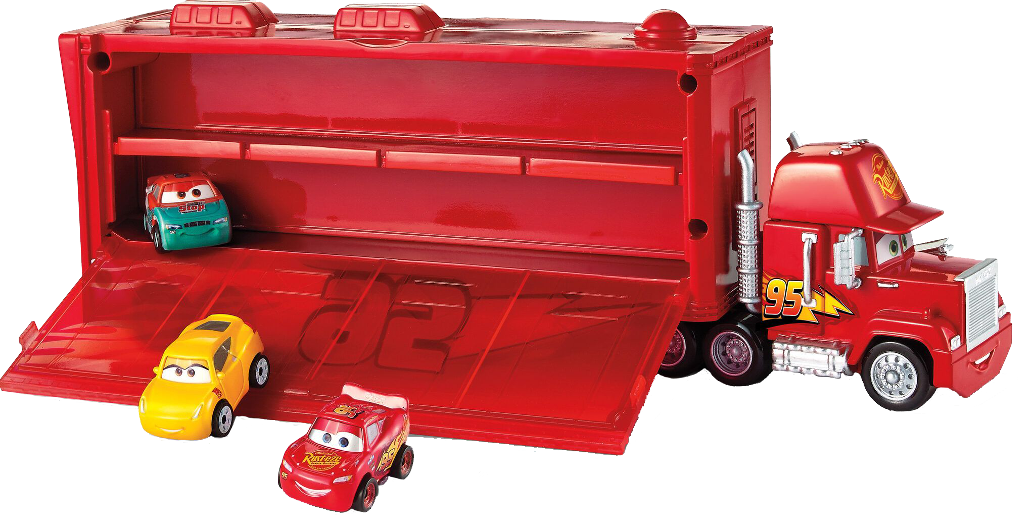 Cars Mini Racers Mack Truck Transporter Humpty Dumpty Toys