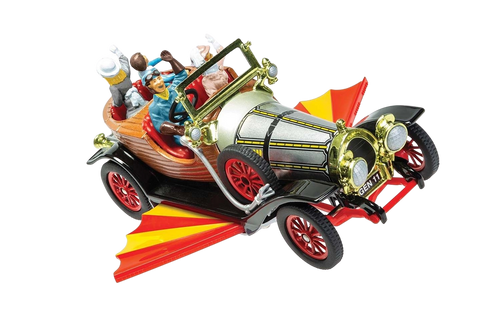 The beloved Musical 'Chitty Chitty Bang Bang' is an adventure packed with songs, humour and invention while starring one of the most famous cars ever seen on the silver screen.  The movie is loosely based on the 1964 novel by Ian Fleming with the screen adaptation written by iconic children's author Roald Dahl and directed by Ken Hughes.