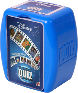 Top Trumps with a twist, this Disney Edition quiz game features all your favourite movies such as, Little Mermaid, Toy Story, Lion King, Snow White and many more.