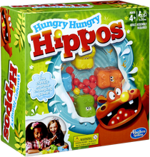 Load image into Gallery viewer, Who&#39;s a Hungry Hippo? Join the frenzy as you release the marbles, race to make your hippo chomp and gobble the most marbles to win! You&#39;ll have a chomping good time with this classic game of Hungry Hippo&#39;s 
