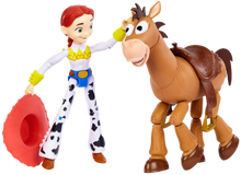 Load image into Gallery viewer, Jessie &amp; Bullseye come to life! Boys and Girls will love to pretend that these lovable characters are alive as they reenact scenes from Toy Story,  Jessie &amp; Bullseye are best pals and your little one can take them on adventures where ever they go. 
