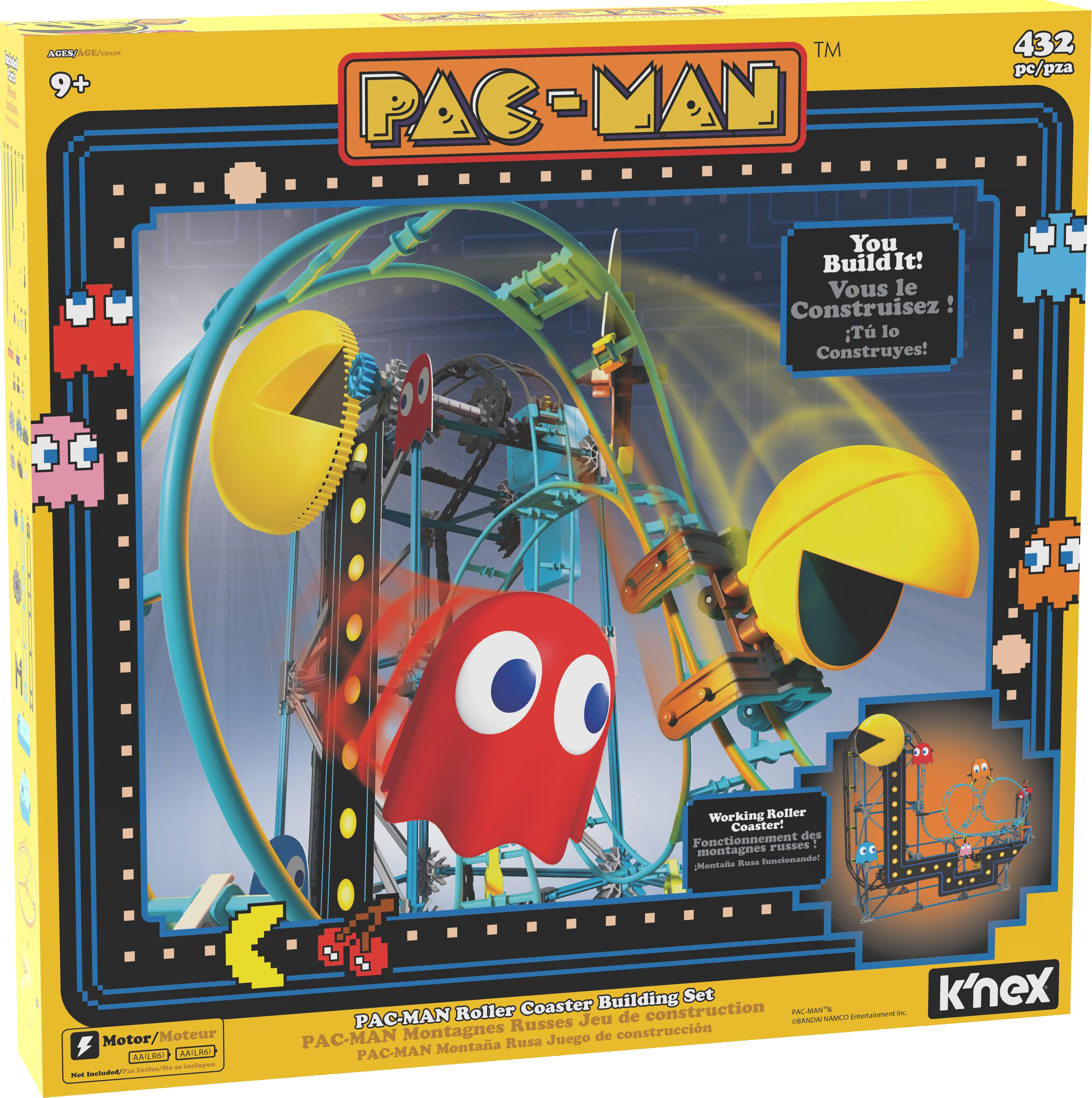 K nex Pac Man Roller Coaster Humpty Dumpty Toys