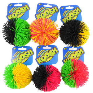 Who remembers Koosh Balls? The original fidget toy! Easy to pick up but hard to put down! this fun ball is great to play catch with indoors or outdoors, why not try 3 to juggle with? This rubber pom pom ball is #unputdownable! Amazing for little ones or adults can use this a s a stress ball on their desk!