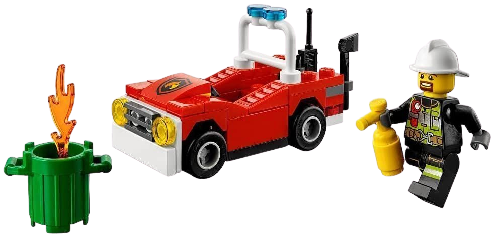 The perfect little gift for any Lego lover, your little one can have fun building this cute little fire car and pretending to put out fires all around the City! This little item will keep you little one amused for hours, also great as a collectors item for bigger kids!
