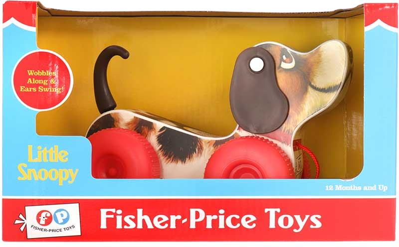 Fisher Price Little Snoopy Pull Along Dog Humpty Dumpty Toys