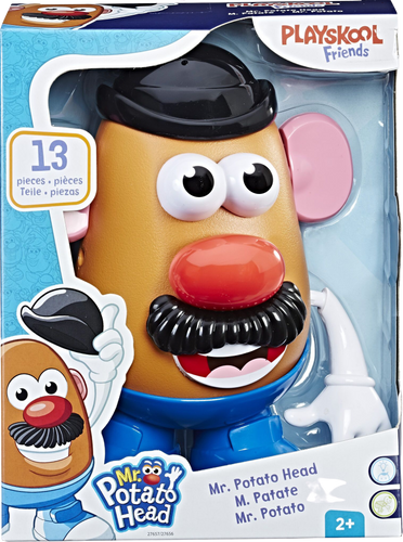 Mr Potato Head is the much loved character from Toy Story, your child will love bringing him to life, just like in the movie, he/she can put all the pieces of his face in whichever way they feel, try to make him look as silly as possible!