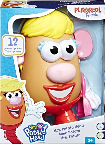 Mrs Potato Head is the much loved character from Toy Story, your child will love bringing her to life, just like in the movie, he/she can put all the pieces of her face in whichever way they feel, try to make her look as silly as possible!
