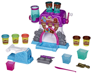 Play-Doh and chocolate, what better combination is there? All kids (and adults for that matter) will love playing with this fantastic set.  It's your very own chocolate factory, this candy will look so real, it looks good enough to eat and give to your friends and family!