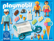 Load image into Gallery viewer, Playmobil Ice Cream Cart

