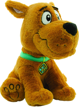 Load image into Gallery viewer, Scooby Doo.....everyones favourite dog! Scooby says 10 iconic phrases when you squeeze his paw! Ruh-Roh! Now you can have a best friend to chat with where ever you go! You and Scooby can solve mysteries together!
