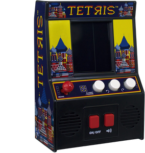 Everybody loves the classic game of Tetris, you can now play this fantastic arcade game in miniature, get ready to be addicted to dropping tetriminos into the slots, by rotating the different shapes.
