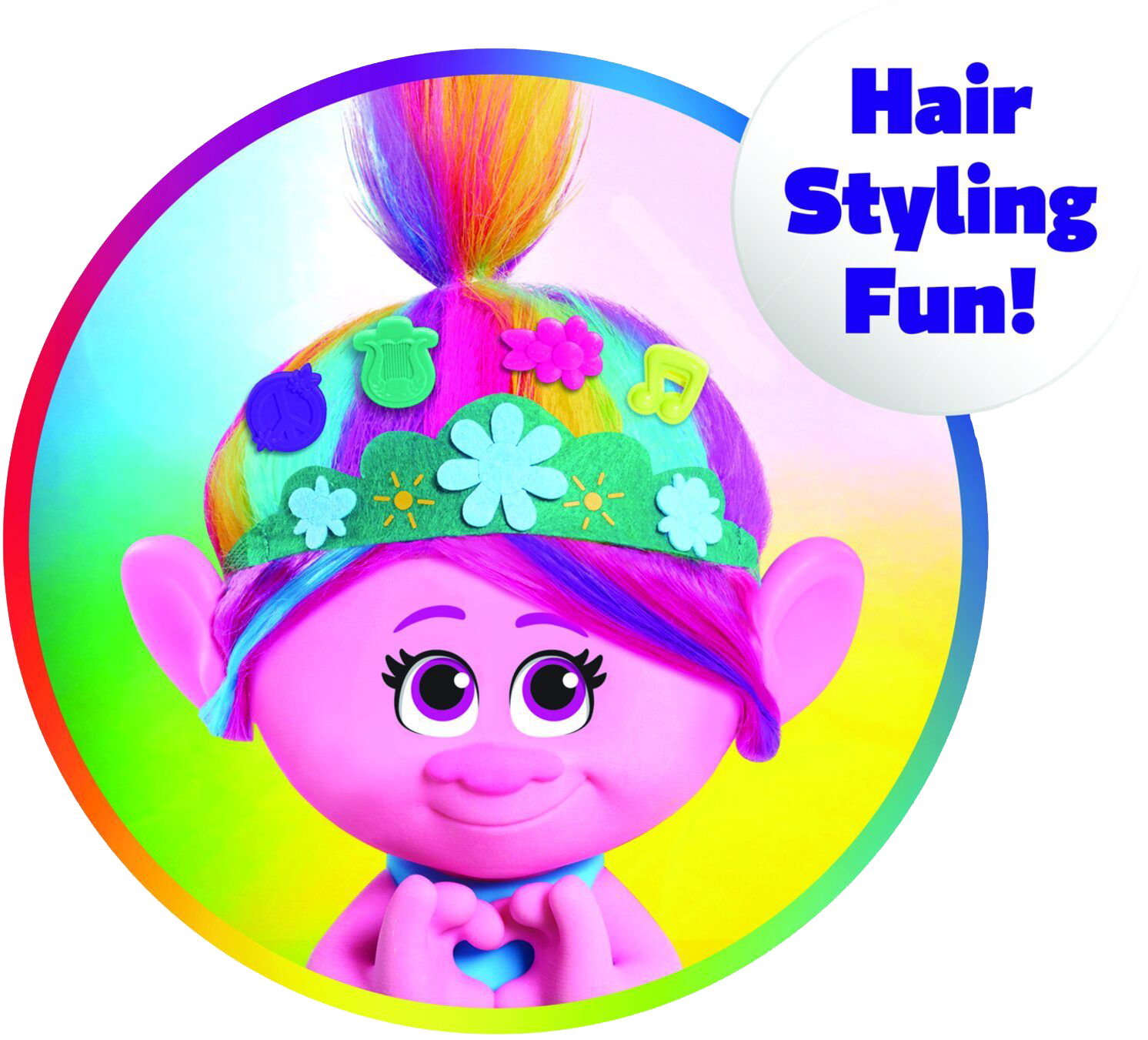 Trolls 2024 styling head