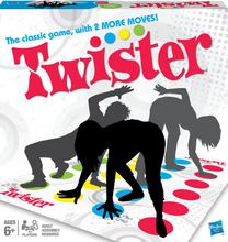 Load image into Gallery viewer, This classic game of twister will bring a twist of fun to any party or get together, spin the wheel to find out which colour spot you need to place your hand or foot, now with 2 more ways to rock the spots, including AIR or SPINNERS CHOICE, you are sure to have even more fun!
